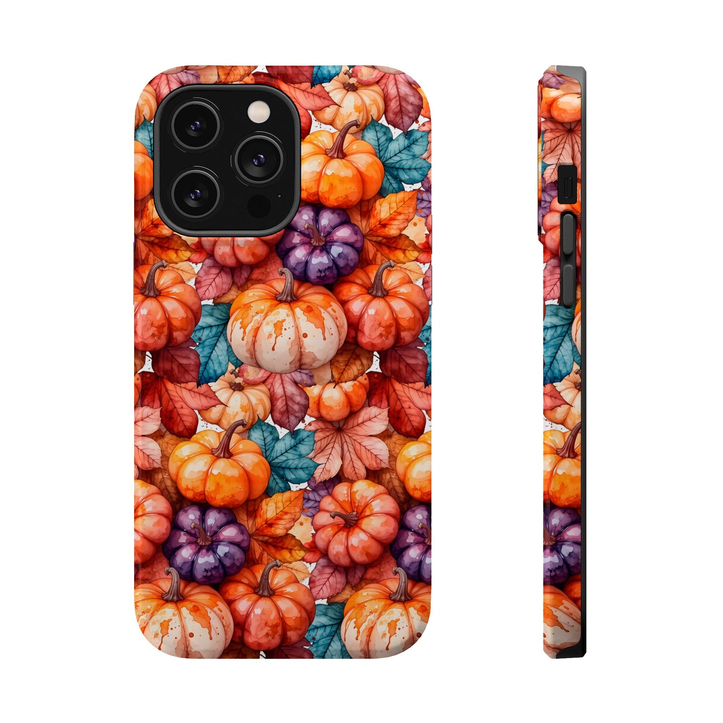 Autumn Pumpkins Magnetic Phone Case