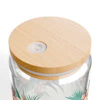 Tropical Bouquet Sipper Glass