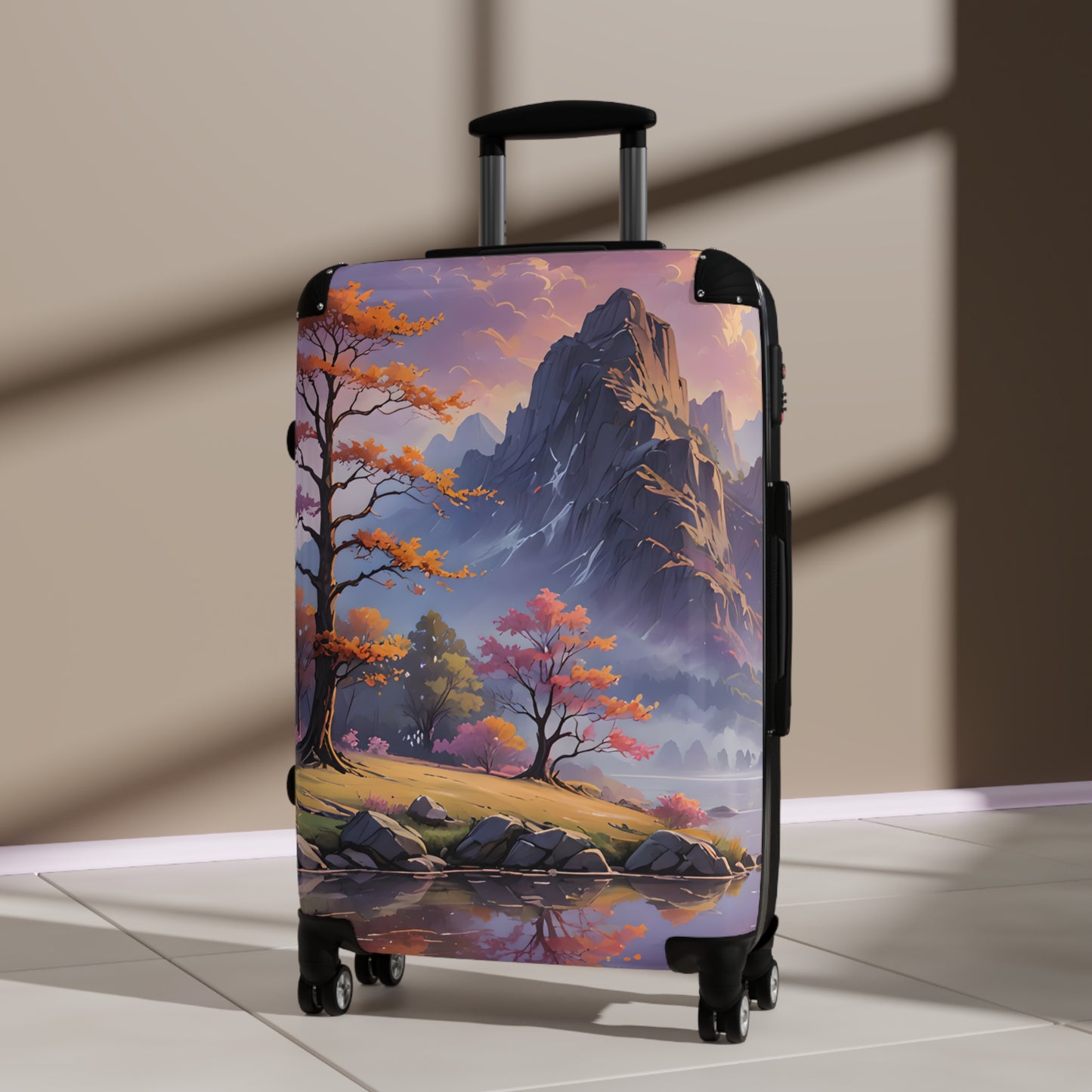 Mountain Adventure Travel Suitcase