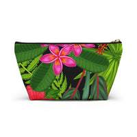 Bird of Paradise & Plumeria Accessory Pouch