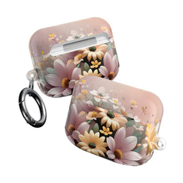 Pastel Floral Daisies AirPod Case