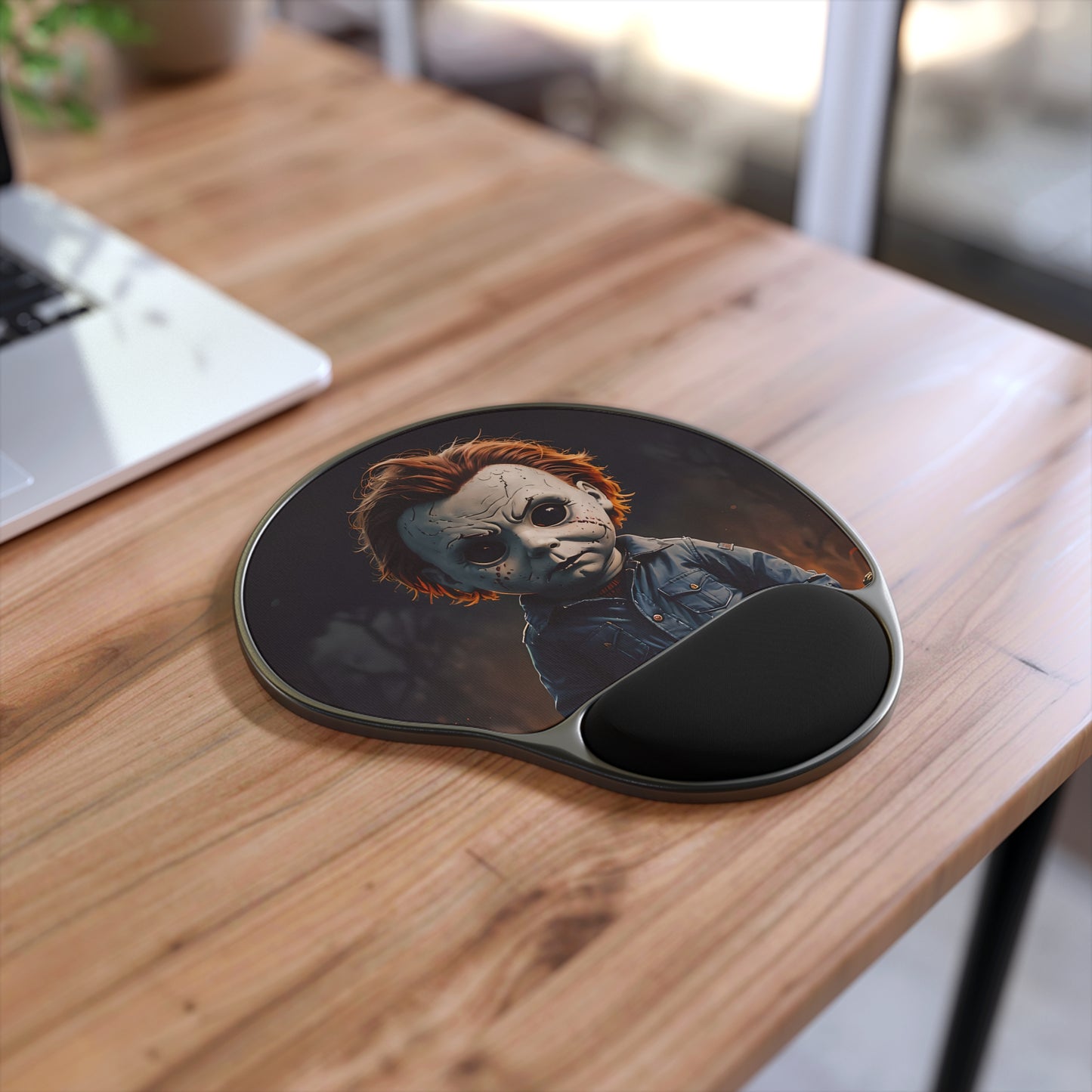 Baby Michael Myers Mouse Pad with Wrist Rest