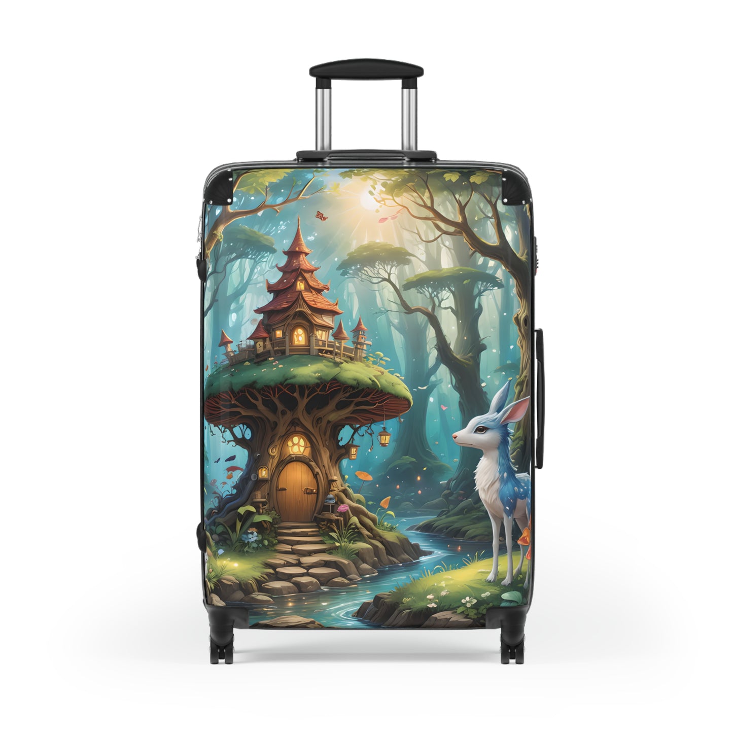 Enchanting Forest Travel Suitcase