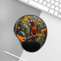 Tropical Macaw in the Forest Mouse Pad
