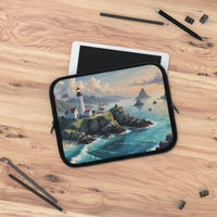 Coastal Farm Lighthouse Laptop Sleeve