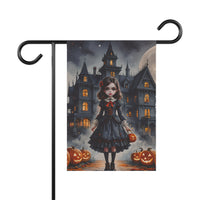 Haunted Mansion Girl Garden Flag