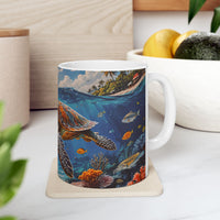 Sea Turtle Ocean Ceramic Mug