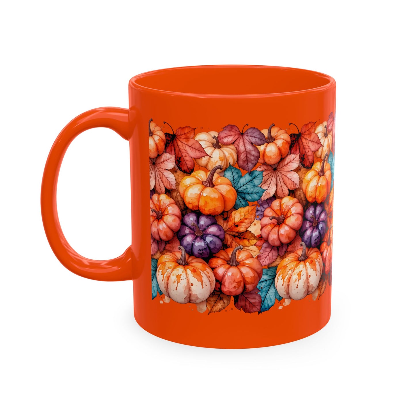 Autumn Pumpkins Ceramic Mug