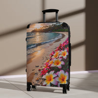 Sunset Plumeria Cabin Suitcase