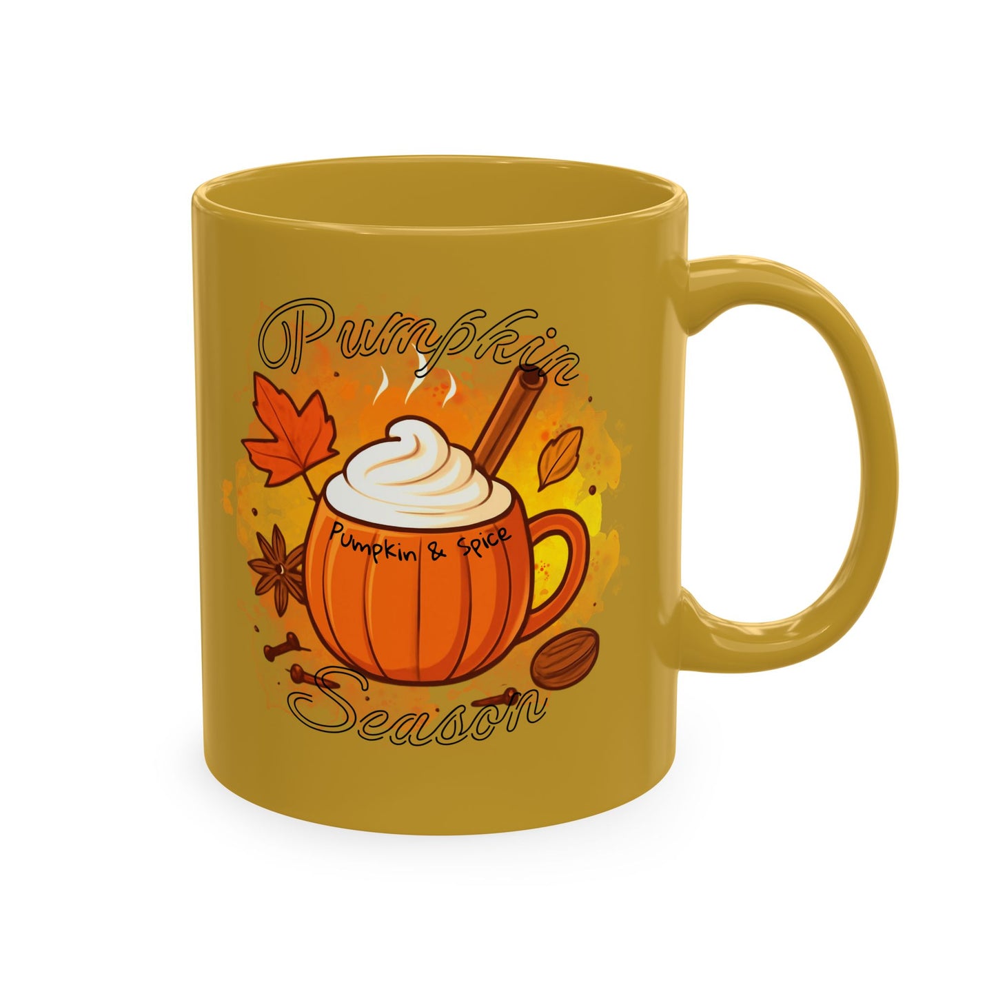 Pumpkin Spice Season Ceramic Mug