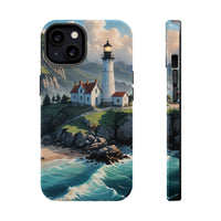 Coastal Farm Lighthouse Magnetic Phone Case