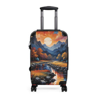 Scenic Mountain Adventure Travel Suitcase