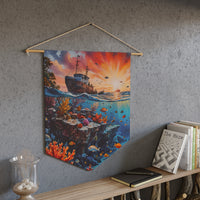 Sunset Shipwreck Coral Reef Pennant