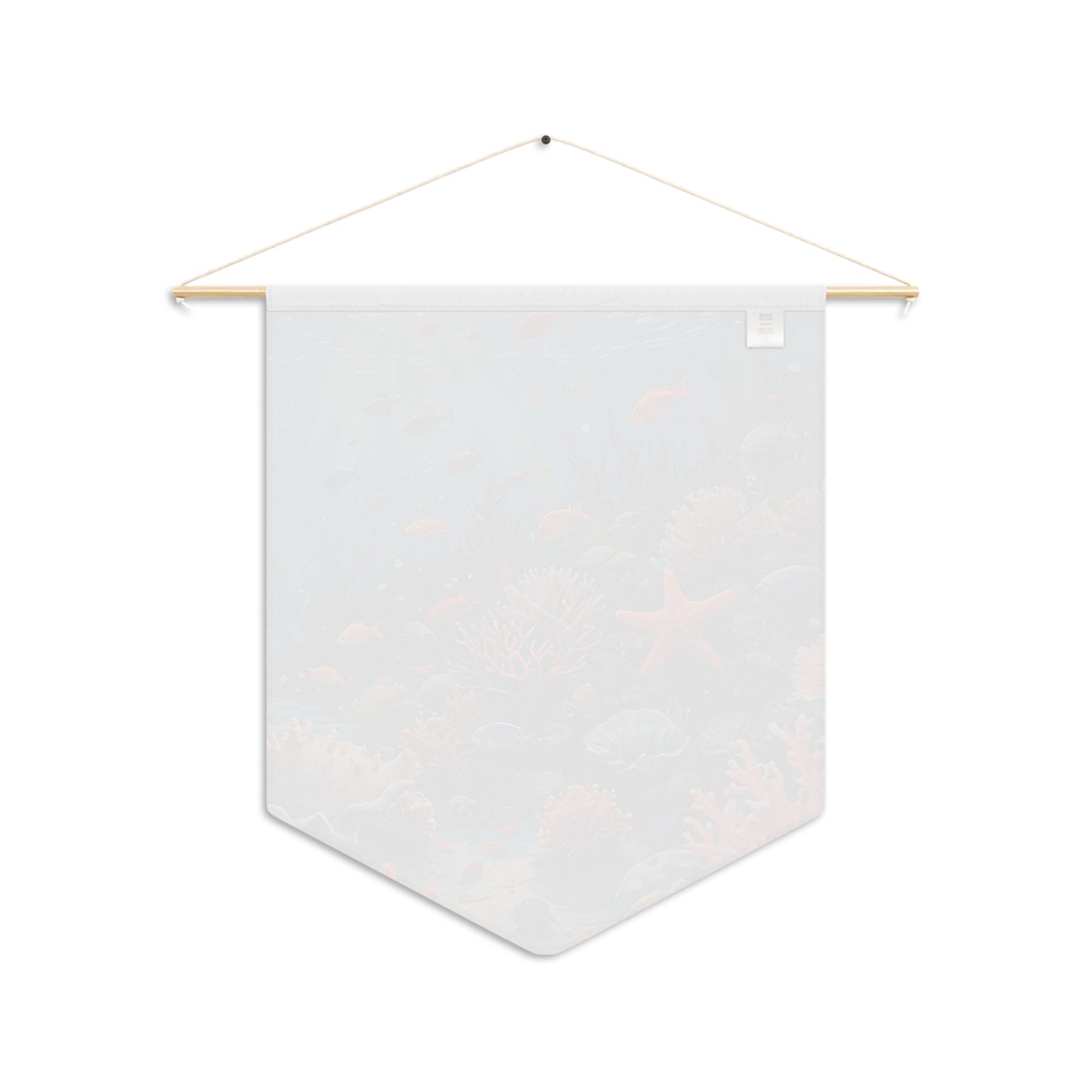 Underwater Coral Reef Pennant Wall Decor