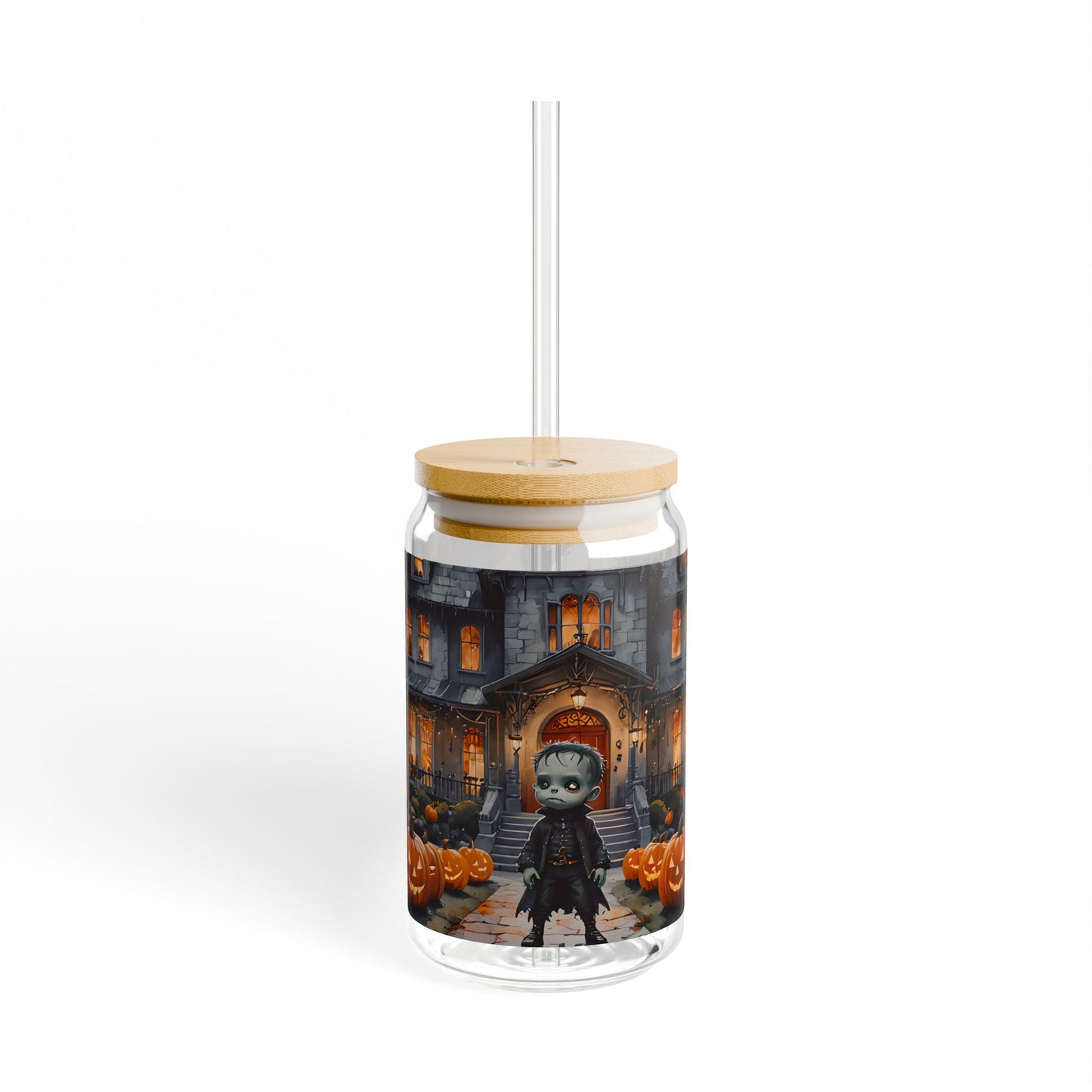 Little Frankenstein Sipper Glass