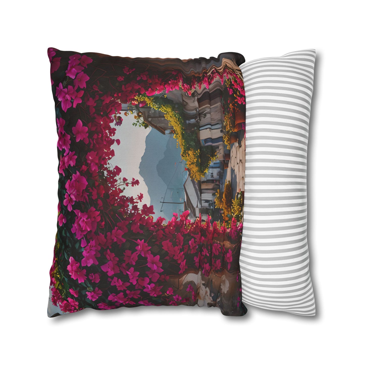 Floral Village Arch Pillowcase