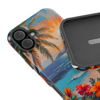 Tropical Beach Vibes Magnetic Tough Case