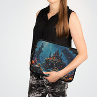 Whimsical Underwater Castle Laptop Sleeve