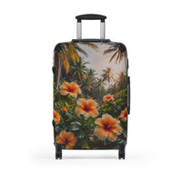 Yellow Hibiscus Cabin Suitcase