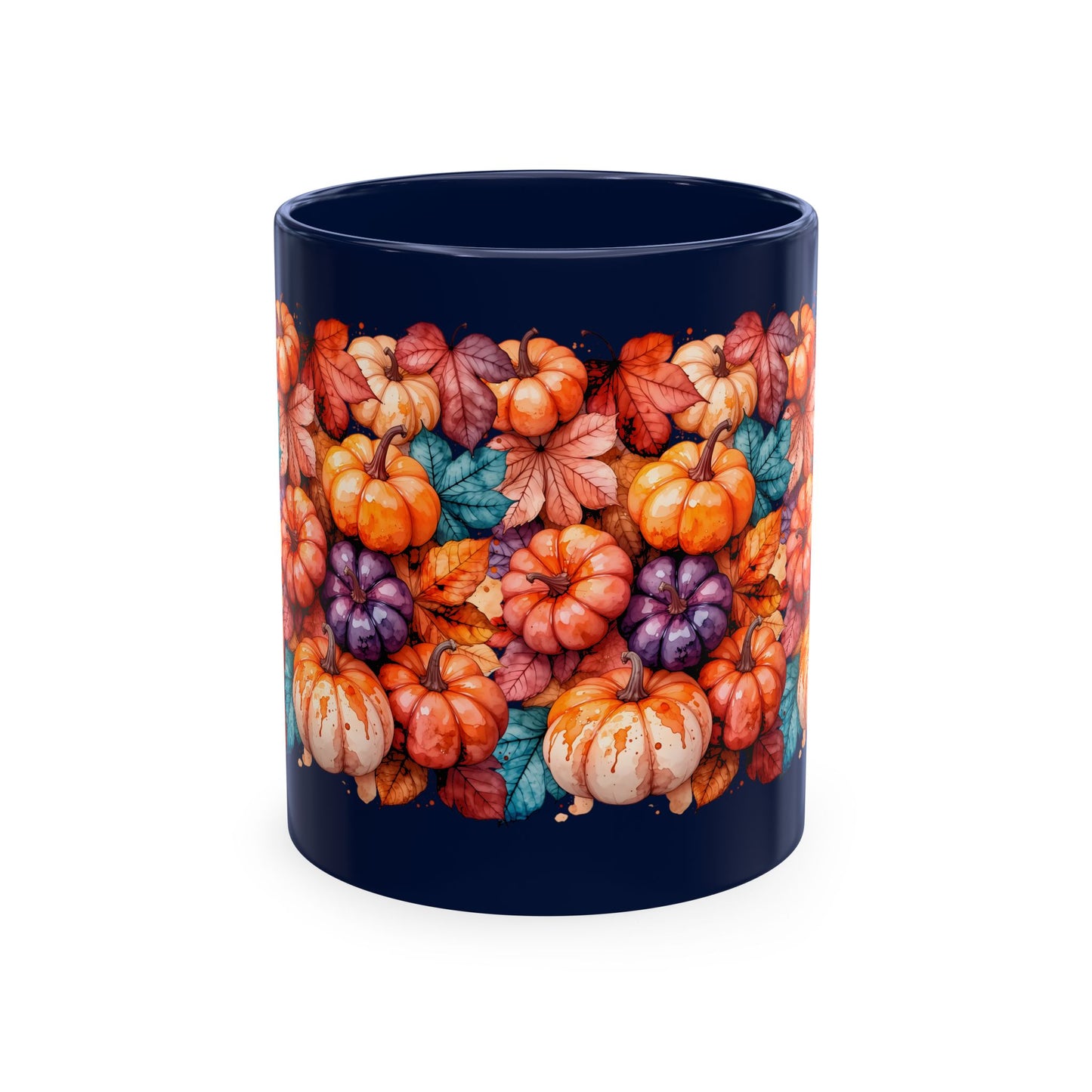 Autumn Pumpkins Ceramic Mug