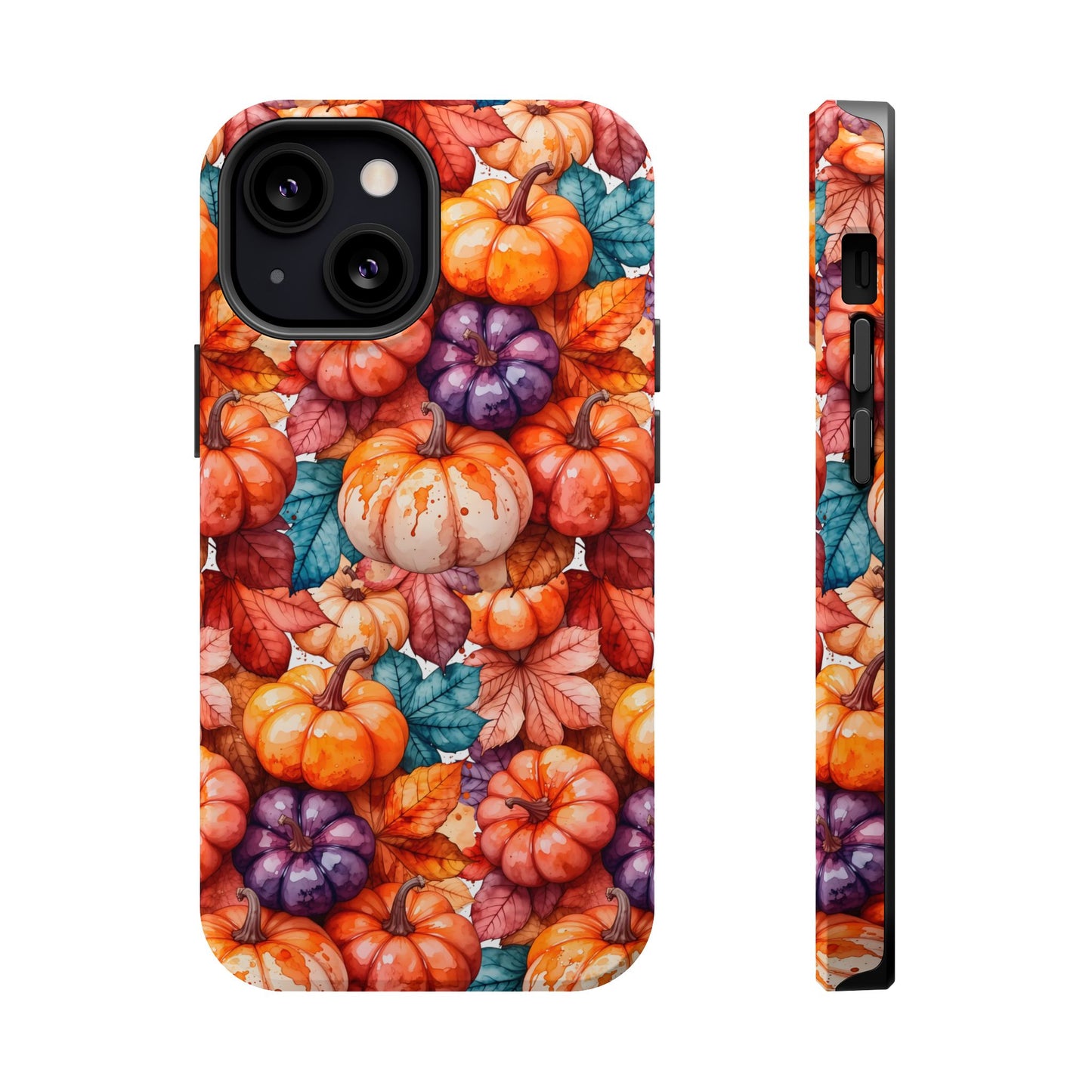 Autumn Pumpkins Magnetic Phone Case
