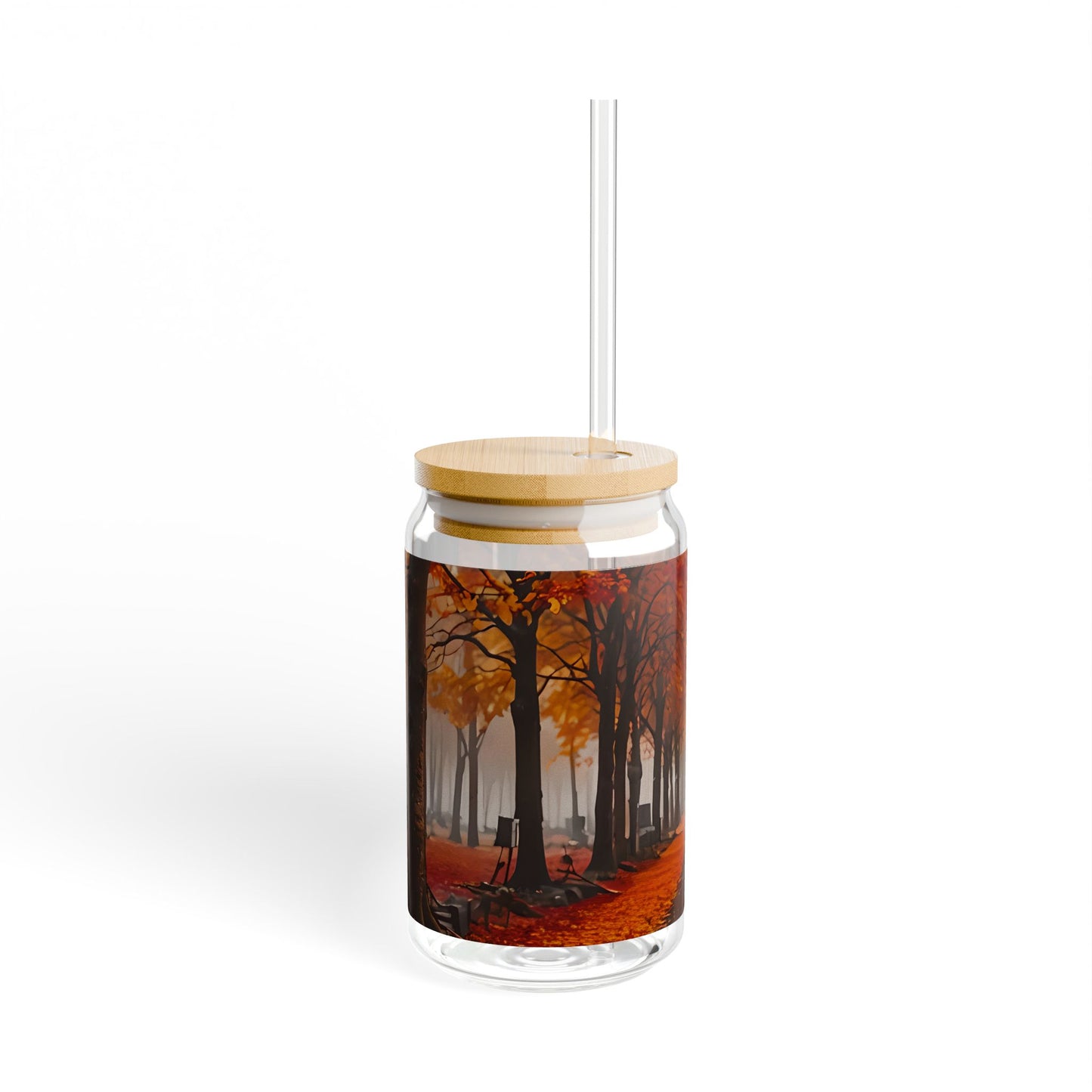 Autumn Trail Sipper Glass