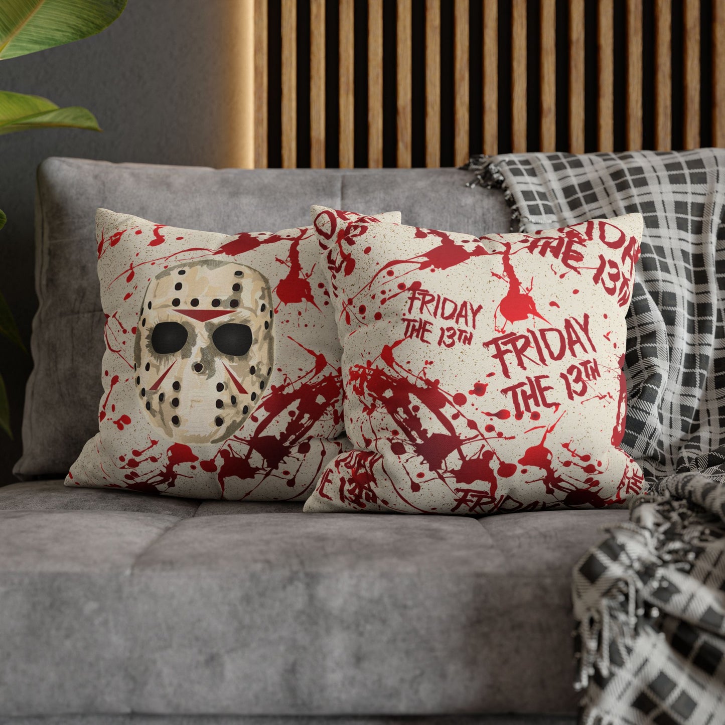 Friday the 13th Jason Horror Pillow Cover