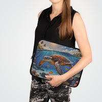 Tropical Sea Turtle Laptop Sleeve
