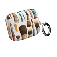 Artistic Paintbrush Pattern AirPods Case