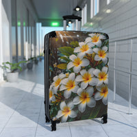 Plumeria Bloom Cabin Suitcase