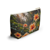 Wild Hibiscus Accessory Pouch