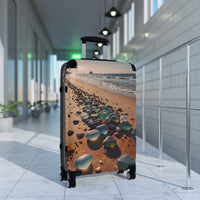 Beach Sea Glass Cabin Suitcase