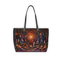 Mystic Altar PU Leather Shoulder Bag