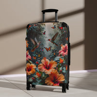 Hummingbird & Hibiscus Cabin Suitcase