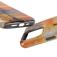 Tropical Sunset Surf Magnetic Tough Phone Case