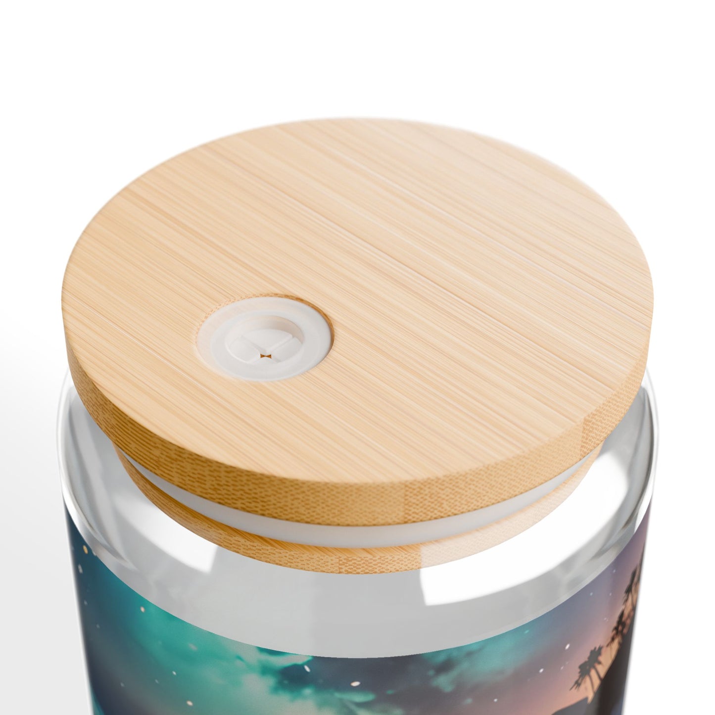 Bioluminescent Ocean Night Sipper Glass