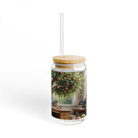 Cozy Study Corner Tree Sipper Glass
