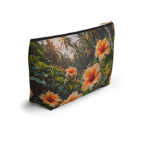 Wild Hibiscus Accessory Pouch