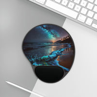 Bioluminescent Tropical Paradise Mouse Pad