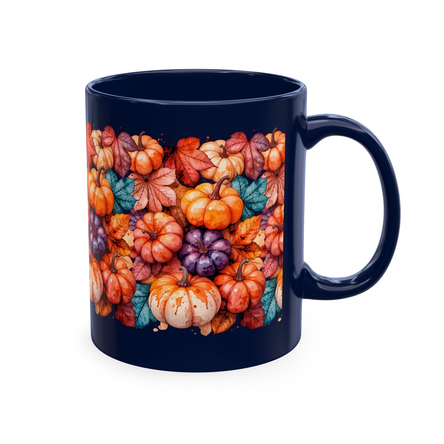 Autumn Pumpkins Ceramic Mug