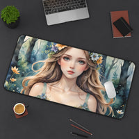 Ethereal Fantasy Forest Fairy Desk Mat