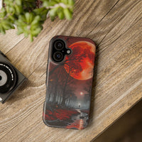 Red Moon Forest Magnetic Phone Case