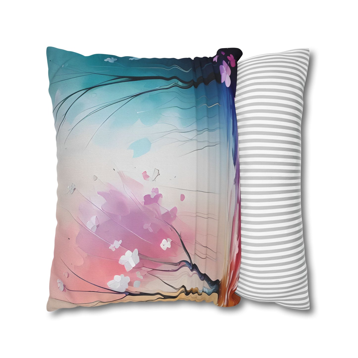 Pastel Blossom Forest Pillowcase