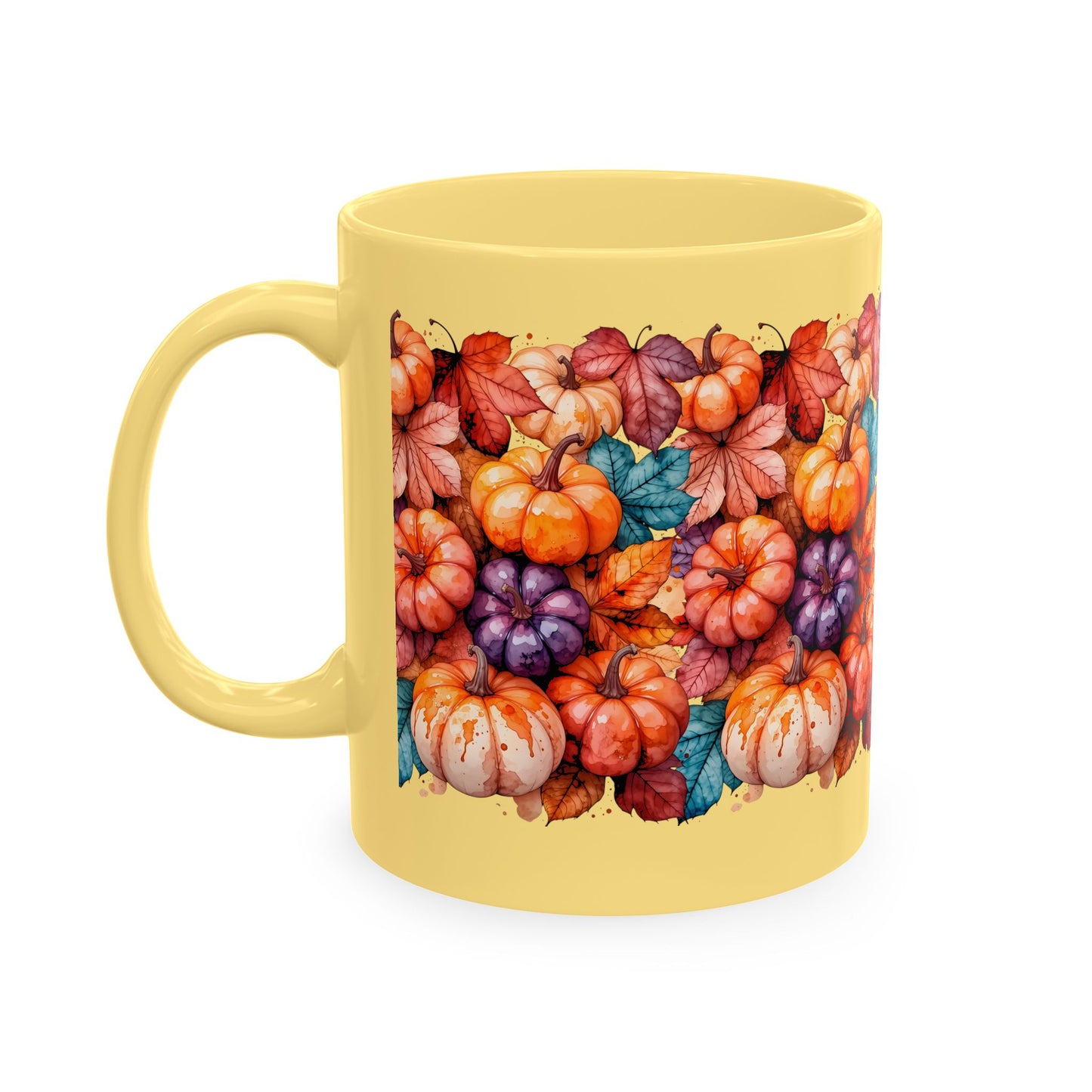 Autumn Pumpkins Ceramic Mug