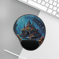 Underwater Sea Castle Mouse Pad