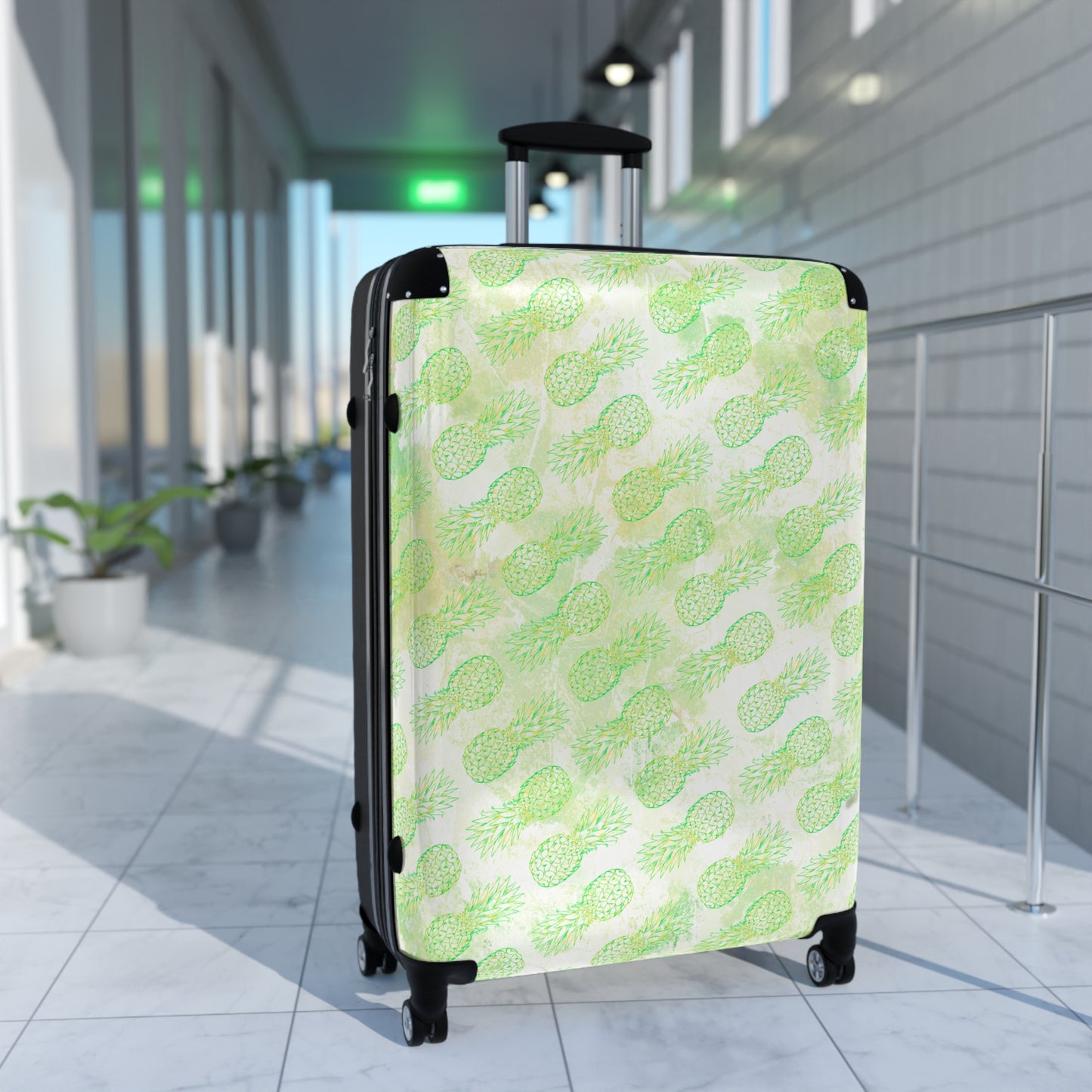 Pineapple Travel Suitcase
