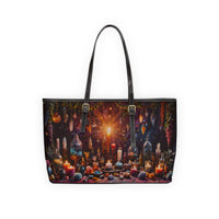 Mystic Altar PU Leather Shoulder Bag