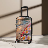 Sunset Plumeria Cabin Suitcase
