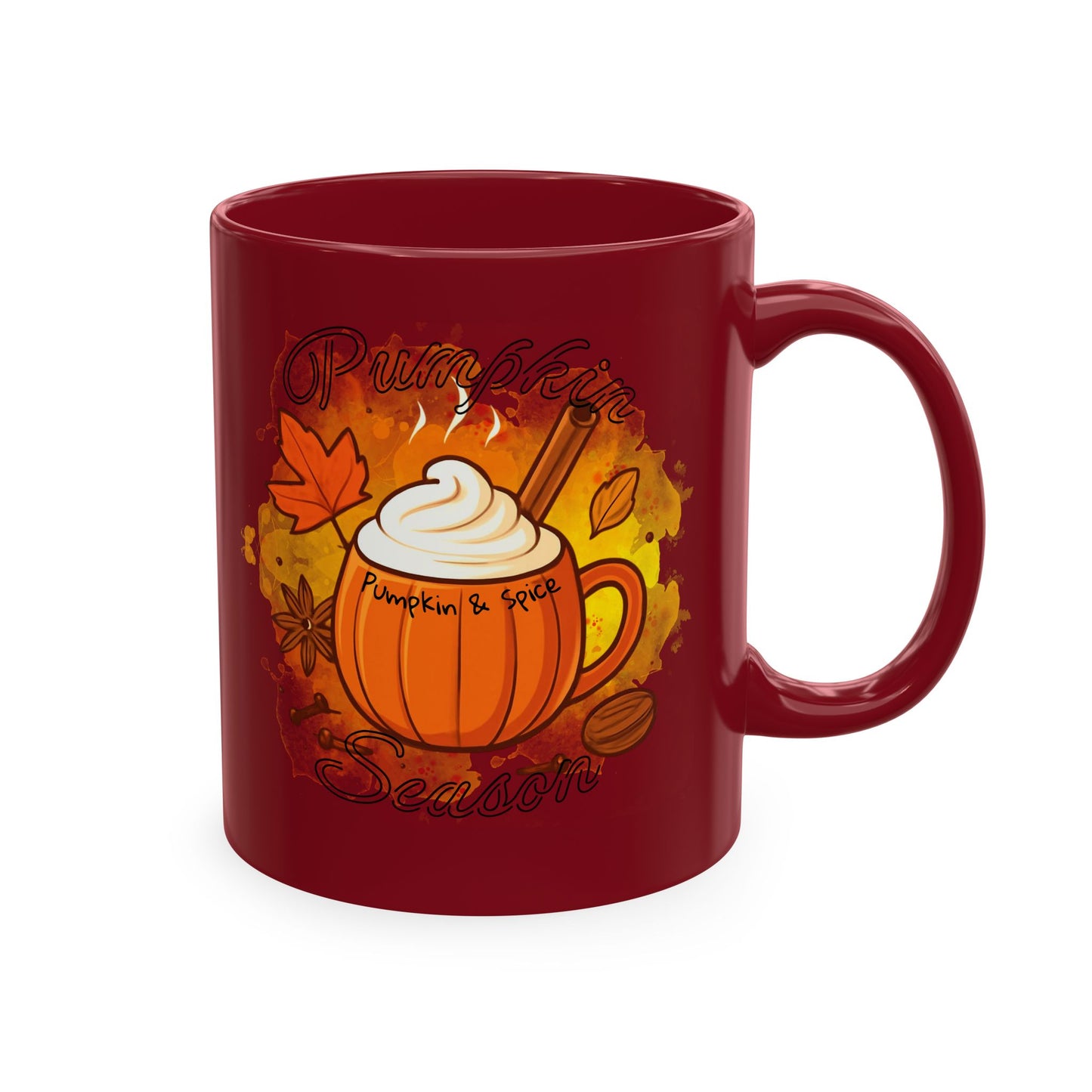 Pumpkin Spice Season Ceramic Mug