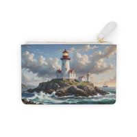 Coastal Lighthouse Mini Clutch Bag